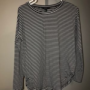 Striped long sleeve shirt